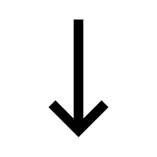 ícone Seta, para baixo, indicador, a chevron, âncora Livre de Toe Icons