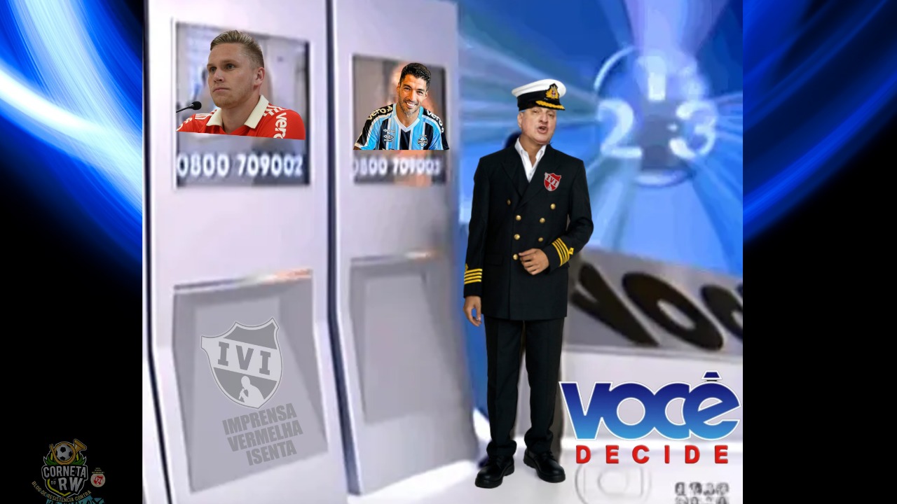 Você decide" sob o comando do Capitão Reche - Corneta do RW